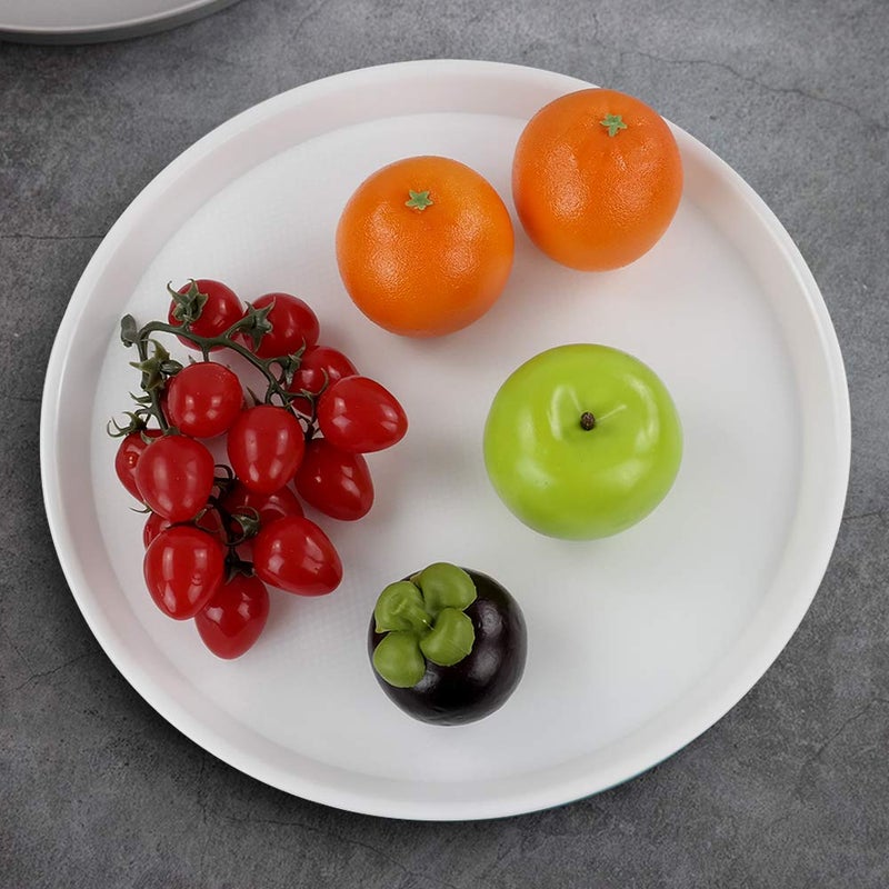 Jekiyo Plastic Round Trays for Serving, 13.5 Inches, 6 Packs - Image 4